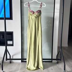Showpo Midi Satin Dress